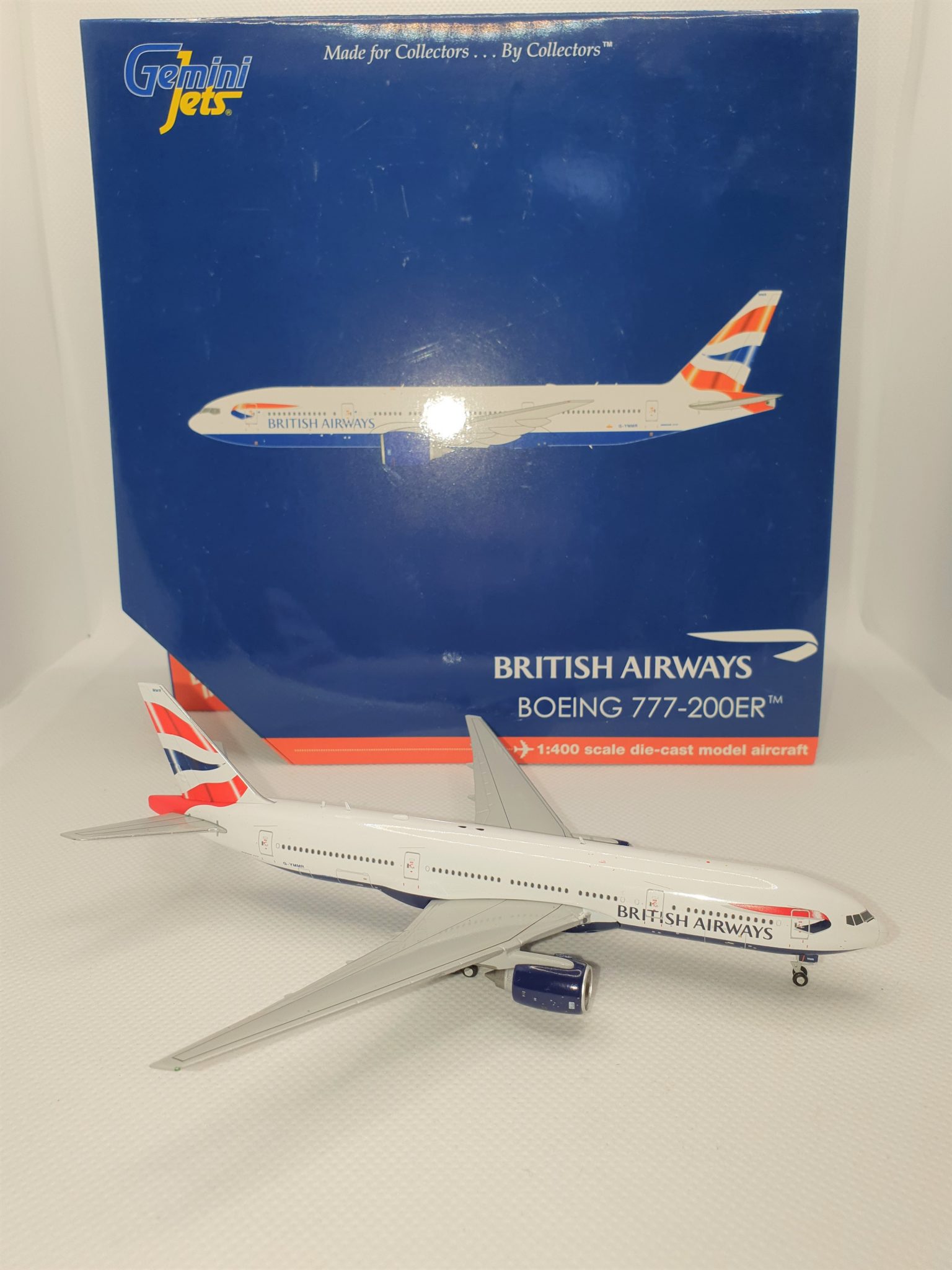 Gemini Jets 1:400 British Airways G-YMMR Boeing 777-200 - Bedfordshire ...
