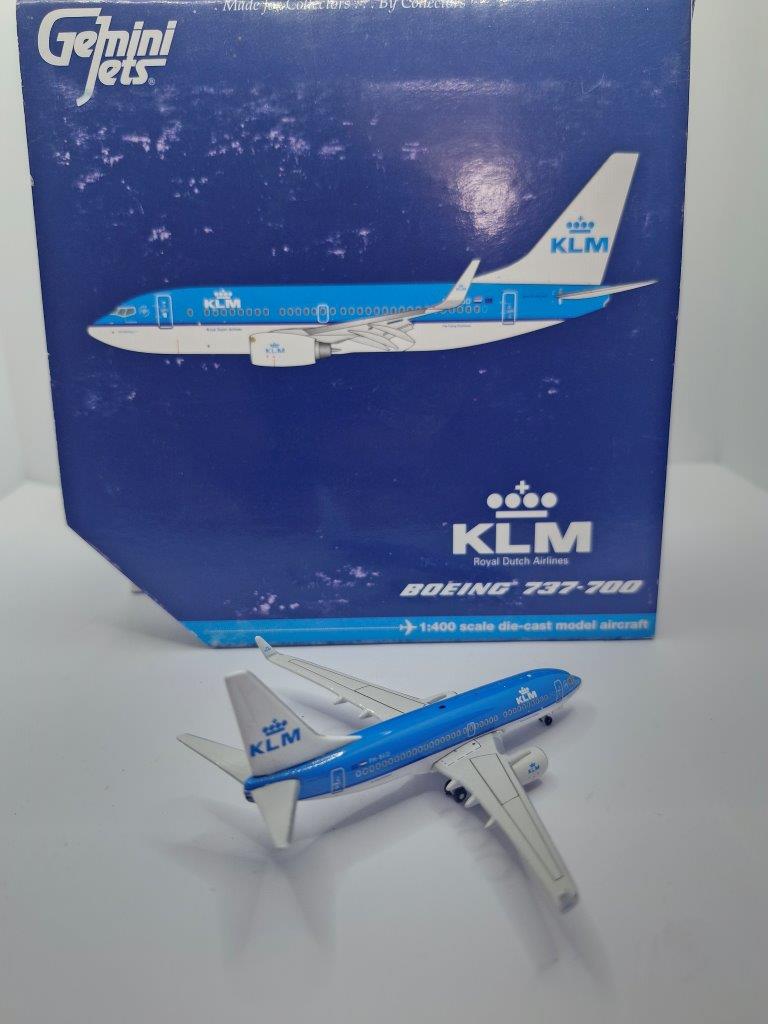 Gemini Jets 1:400 KLM Royal Dutch Airlines PH-BGD Boeing 737-700W