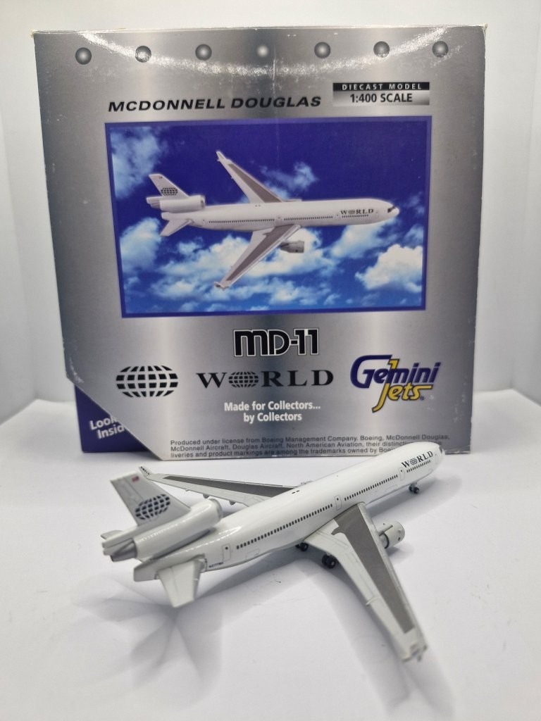 Gemini Jets 1:400 World Airways N277WA McDonnell Douglas MD-11 - Image 2