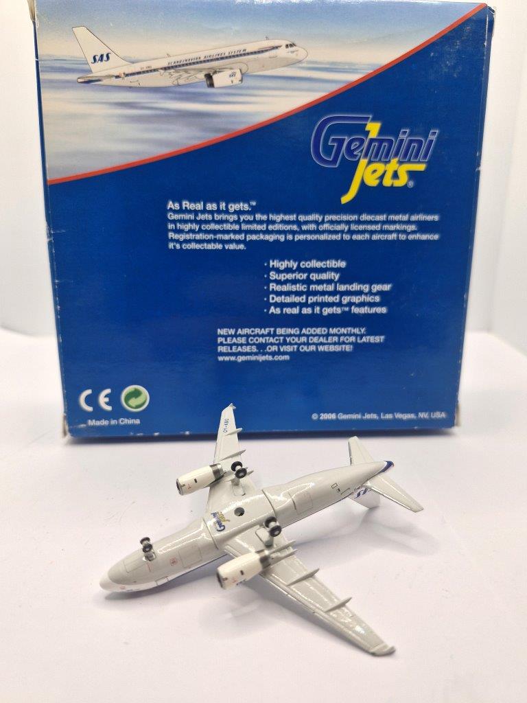Gemini Jets 1:400 SAS Scandinavian Airlines OY-KBO Airbus A319-100