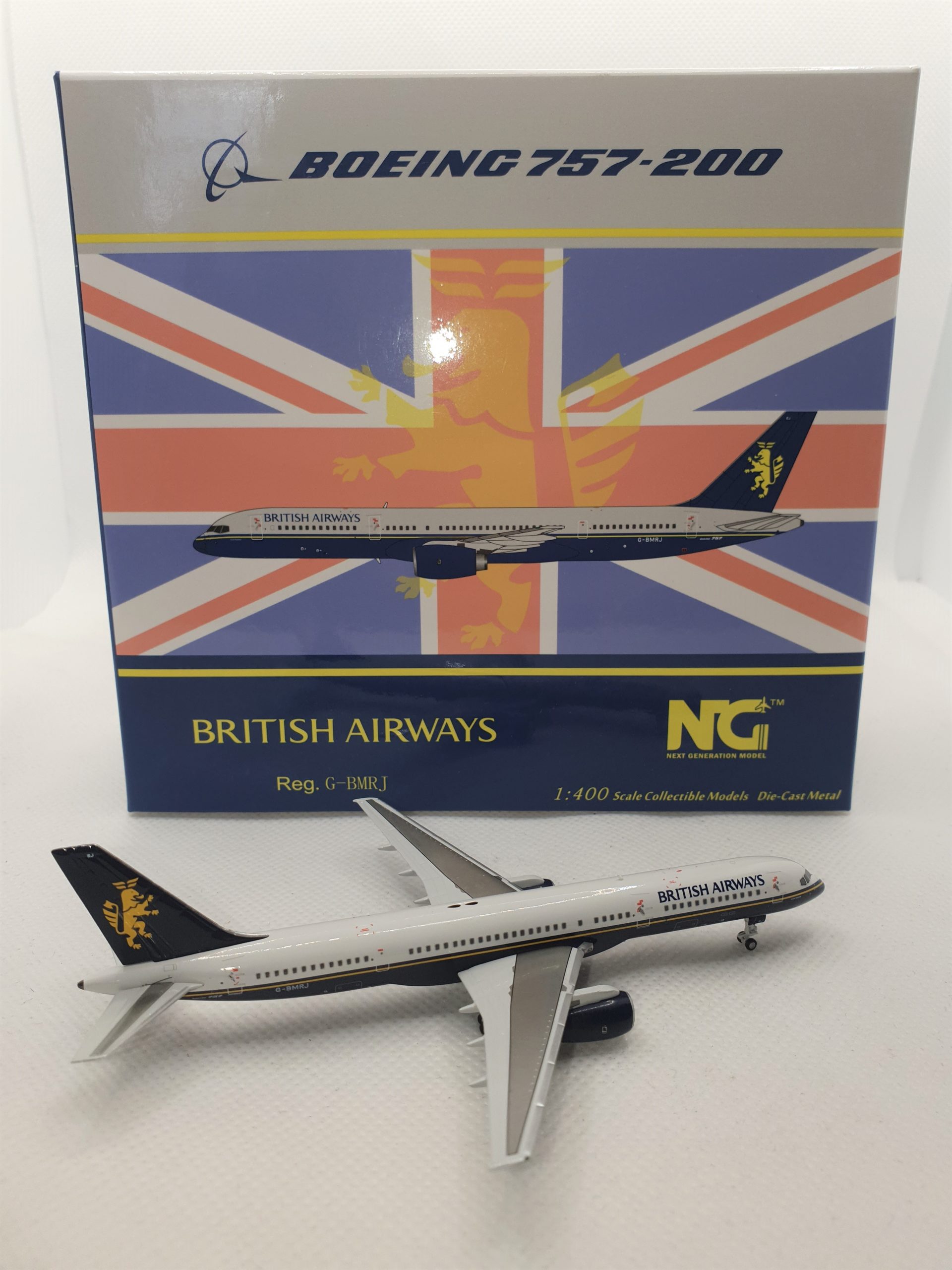 NG Models 1:400 British Airways G-BMRJ Boeing 757-200 - Bedfordshire ...