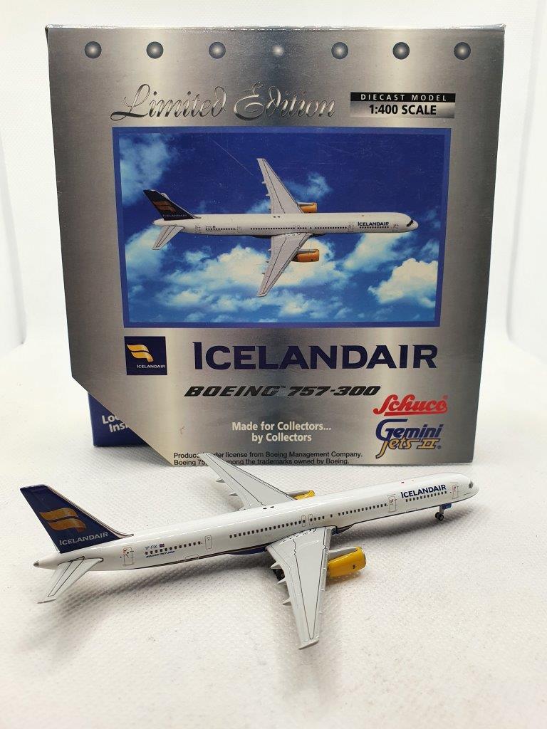 Gemini Jets 1:400 Icelandair TF-FIX Boeing 757-300 - Bedfordshire