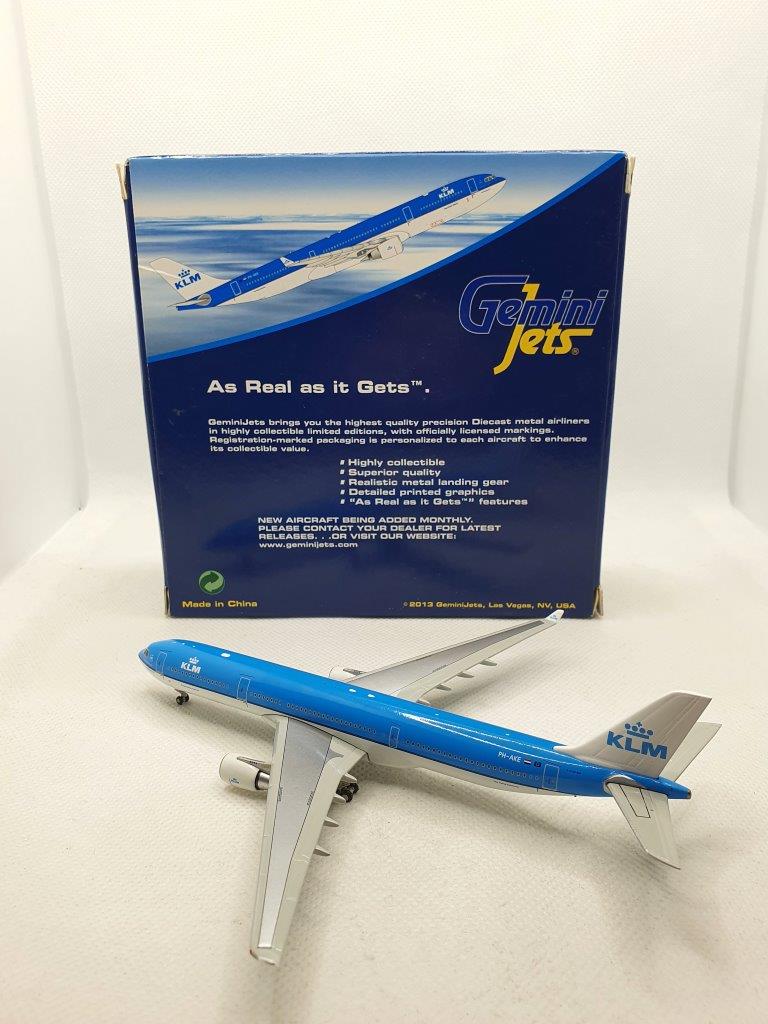 Gemini Jets 1:400 KLM Royal Dutch Airlines PH-AKE Airbus A330-300