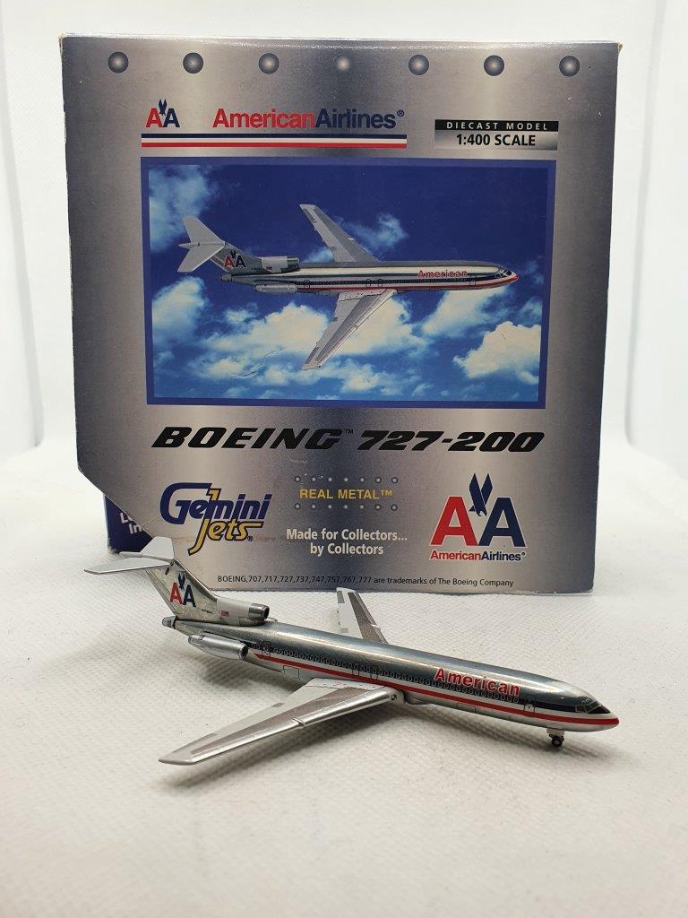 Gemini Jets 1:400 American Airlines N718AA Boeing 727-200