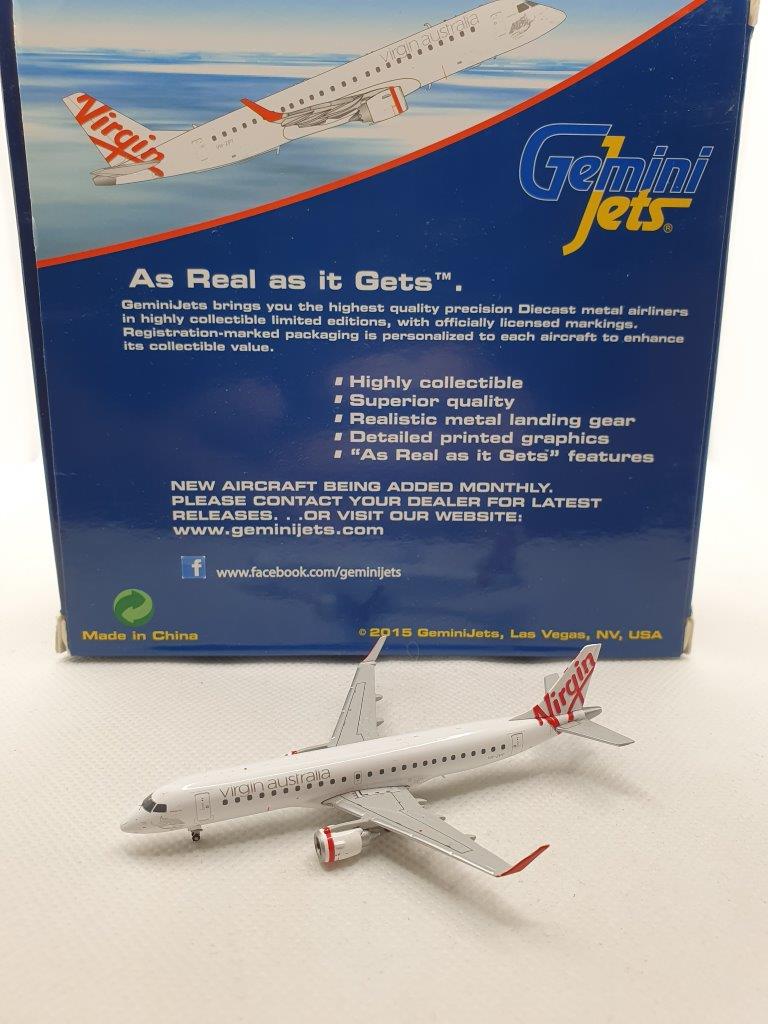 Gemini Jets 1:400 Virgin Australia VH-ZPT Embraer ERJ-190