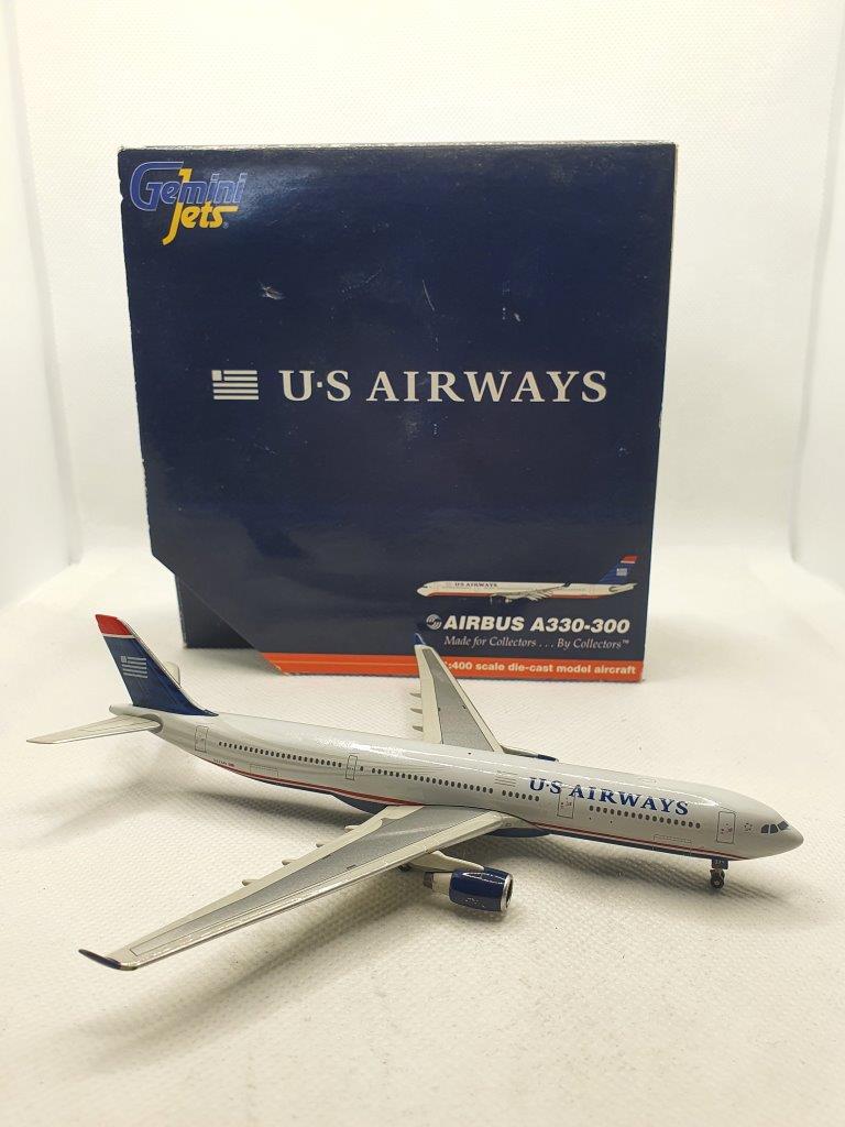 航空機・ヘリコプター Gemini Jets US Airways A330-300 1/400 Gemini Jets 1:400 US Airways N273AY Airbus A330-300 - Bedfordshire