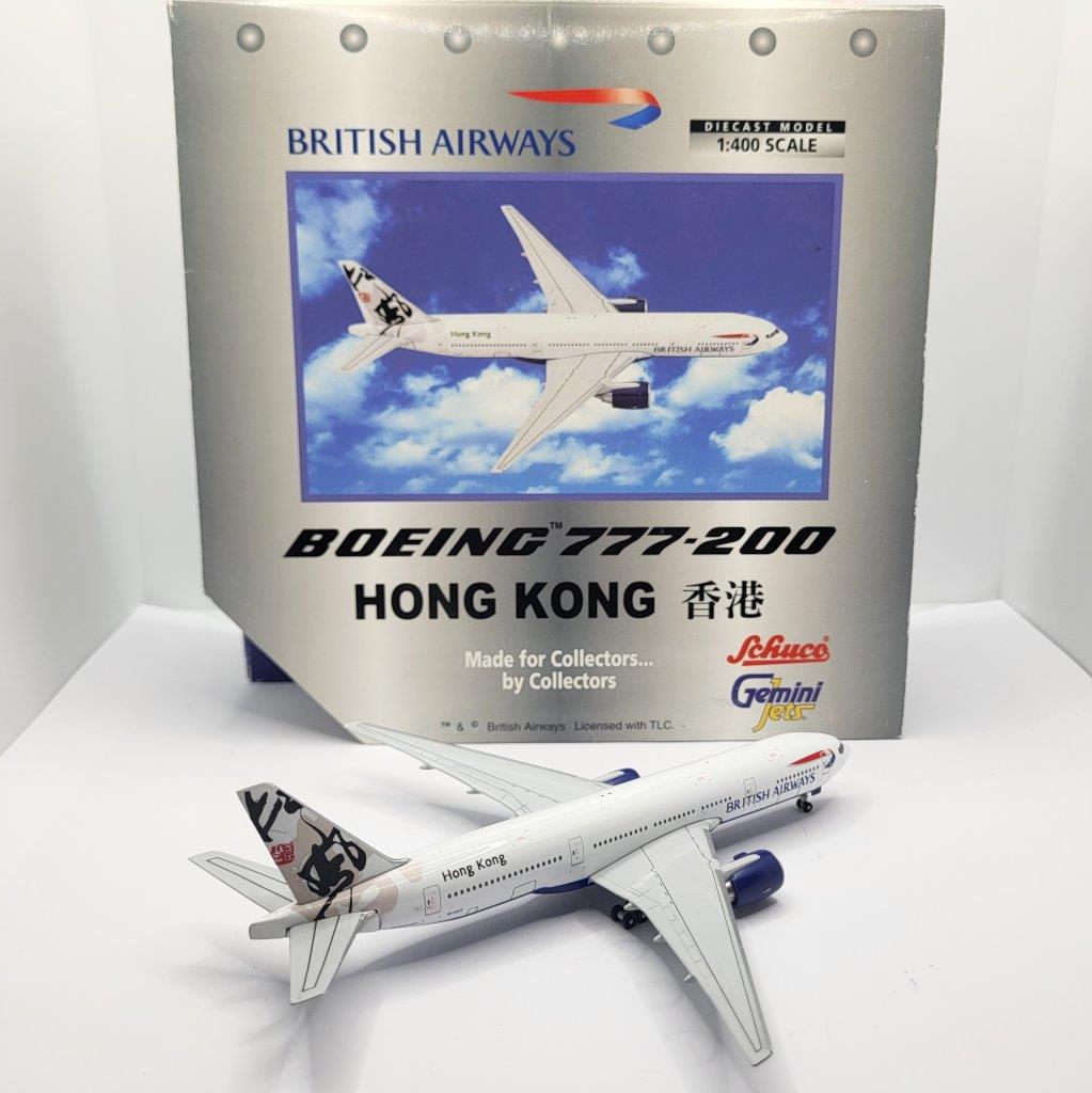 Gemini Jets 1:400 British Airways G-VIIT Boeing 777-200