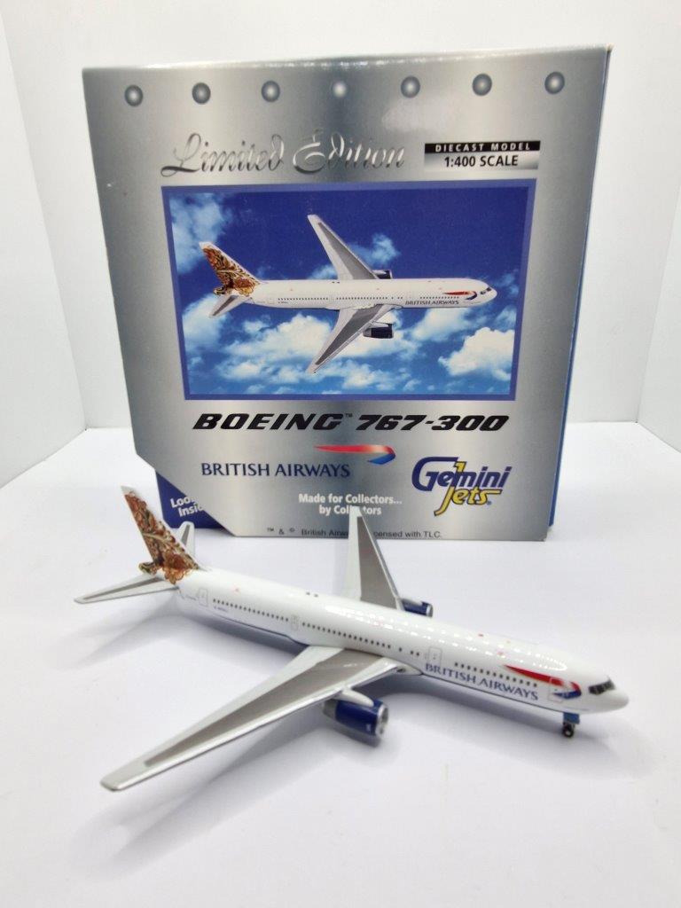 Gemini Jets 1:400 British Airways G-BNWJ Boeing 767-300