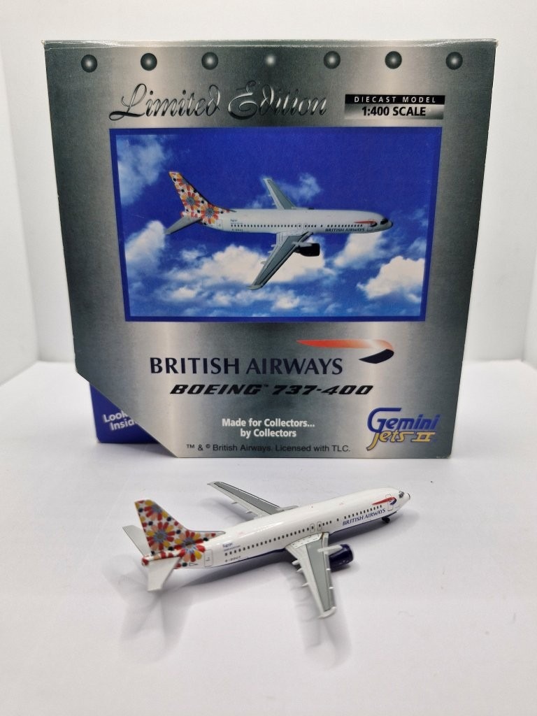 Gemini Jets 1:400 British Airways G-DOCT Boeing 737-400 - Image 2