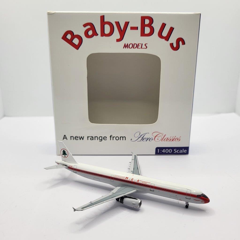 Aeroclassics 1:400 MEA Middle East Airlines OD-RMI Airbus A321-200