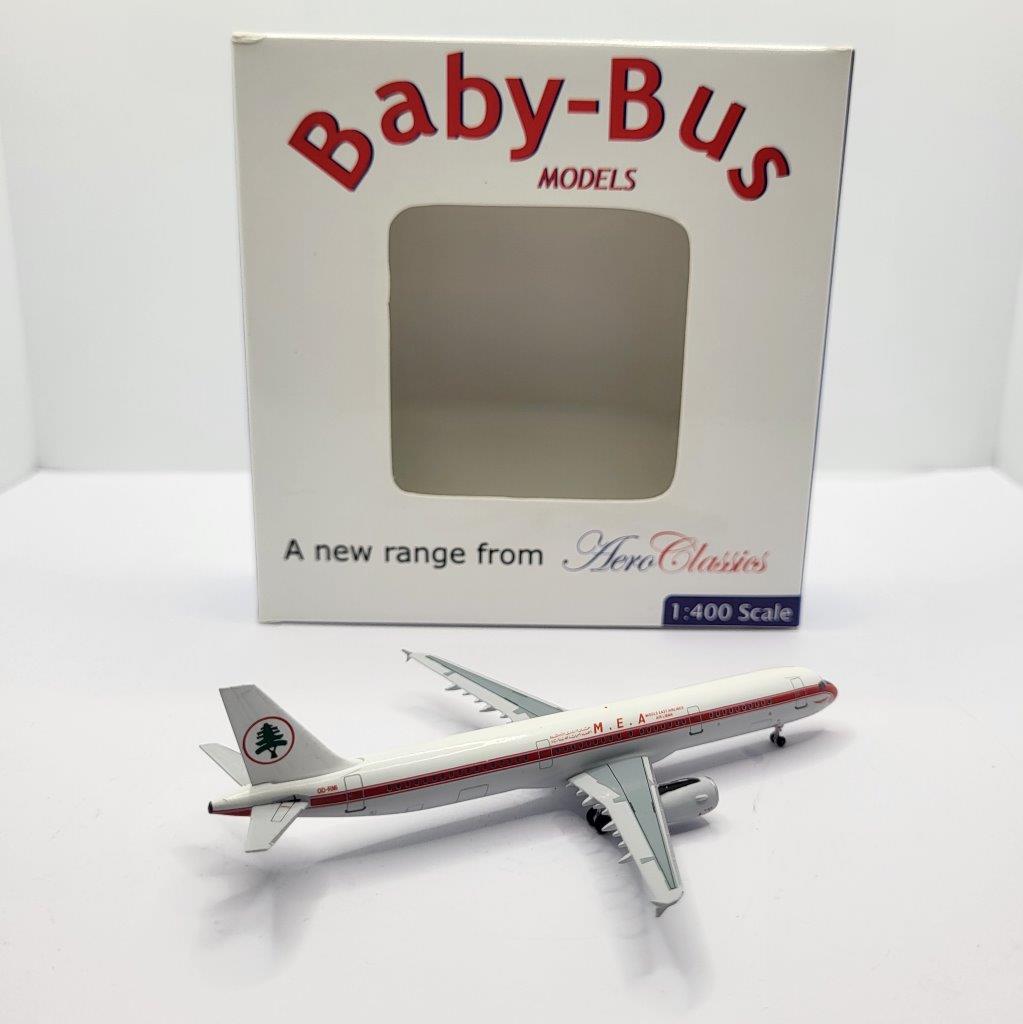 Aeroclassics 1:400 MEA Middle East Airlines OD-RMI Airbus A321-200 - Image 2