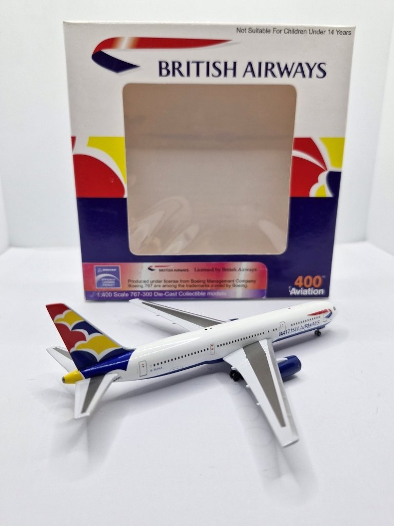Aviation 400 1:400 British Airways G-BZHA Boeing 767-300 - Image 2