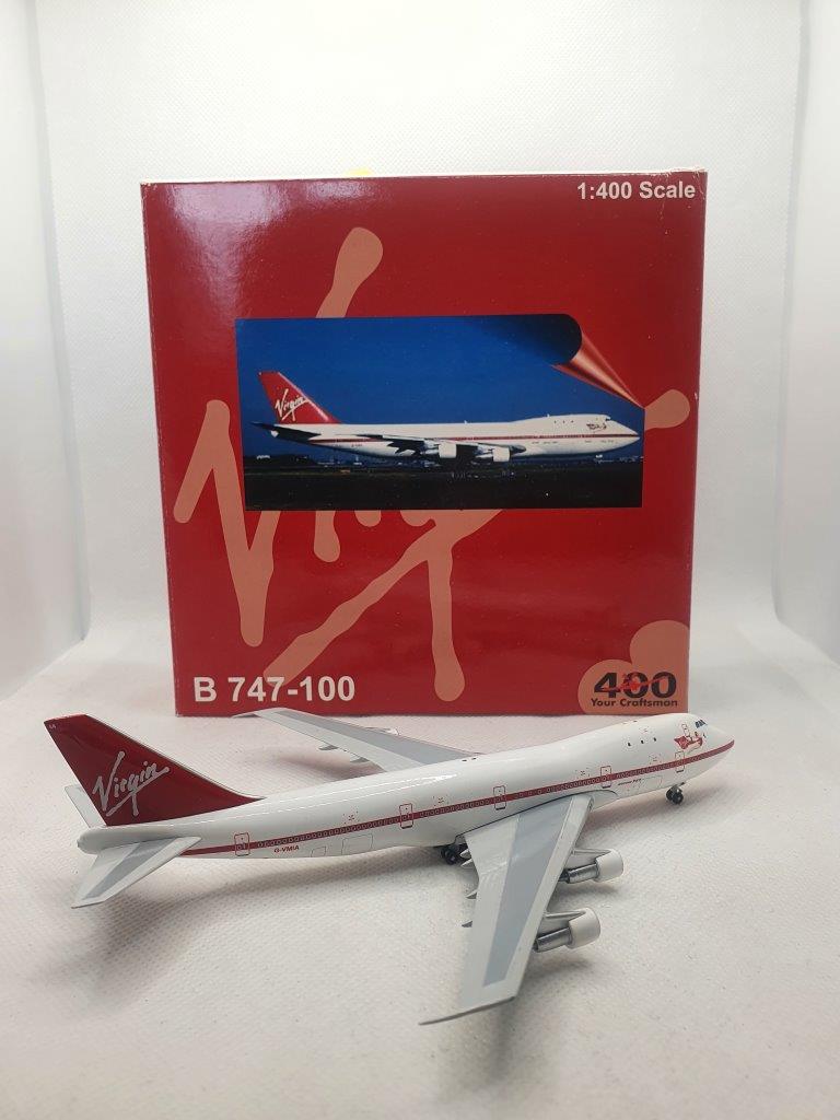 BigBird 400 1:400 Virgin Atlantic Airways G-VMIA Boeing 747-100 - Image 2