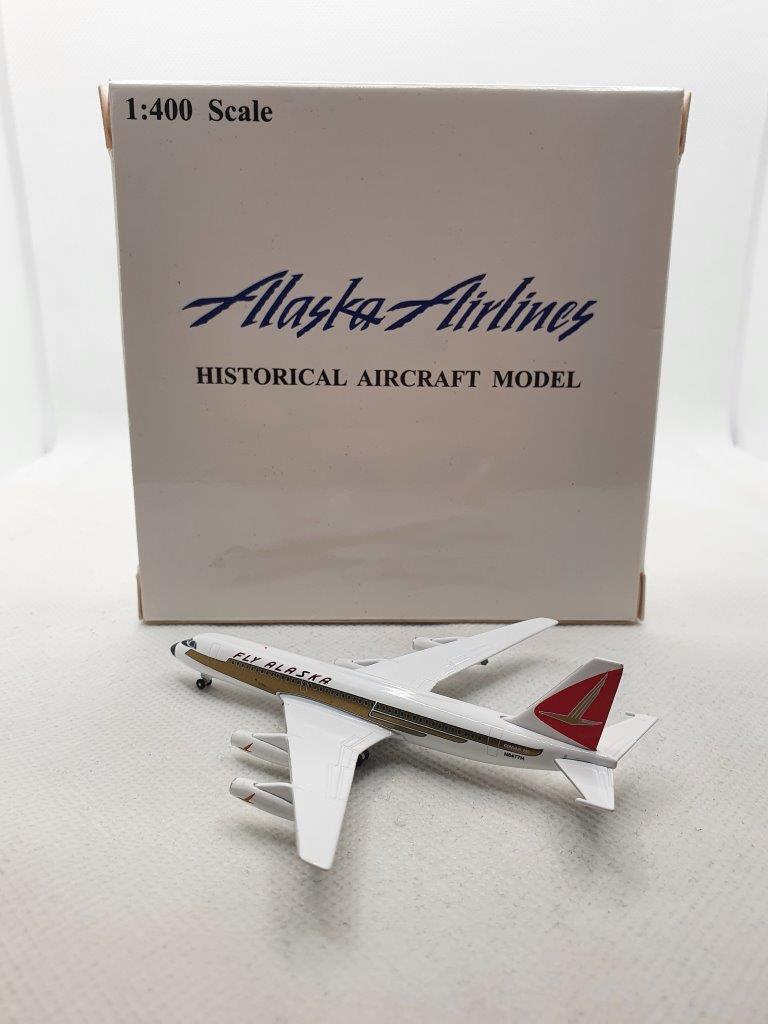 Aeroclassics 1:400 Alaska Airlines N8477H Convair CV-880 - Image 4