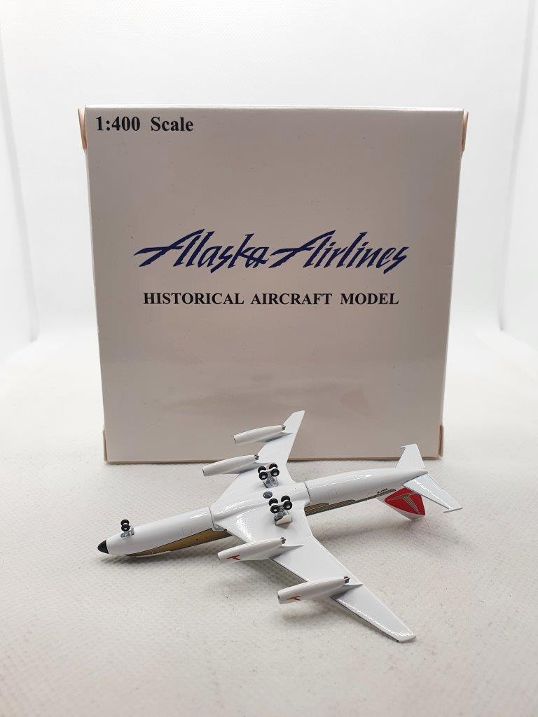 Aeroclassics 1:400 Alaska Airlines N8477H Convair CV-880 - Image 5