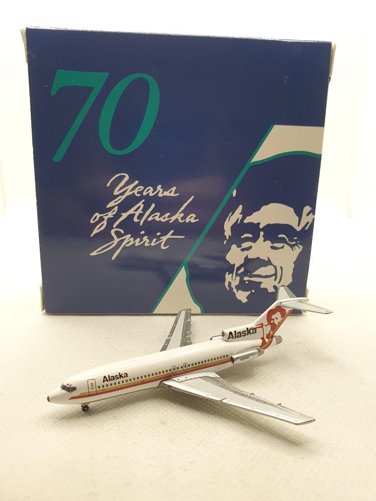 Aeroclassics 1:400 Alaska Airlines N324AS Boeing 727-100 - Image 3