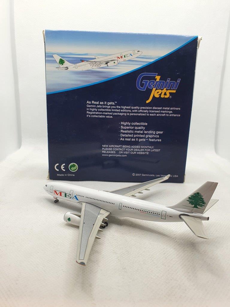 Gemini Jets 1:400 MEA Middle East Airlines F-OMEC Airbus A330-200 - Image 4