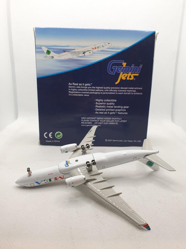 Gemini Jets 1:400 MEA Middle East Airlines F-OMEC Airbus A330-200 - Image 5
