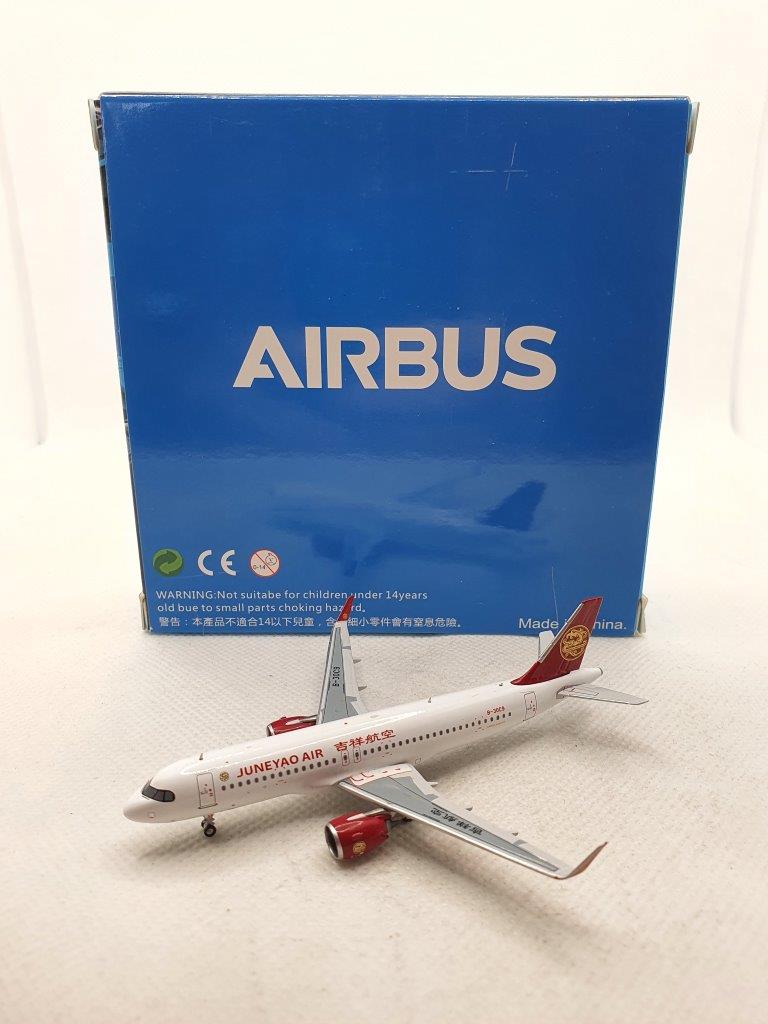Panda Models 1:400 Juneyao Airlines B-30C9 Airbus A320-Neo - Image 3