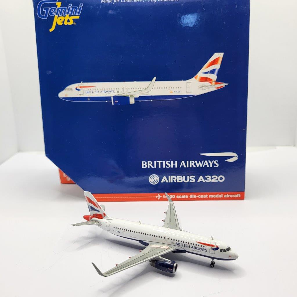 Gemini Jets 1:400 British Airways G-EUYV Airbus A320-200 SL ...