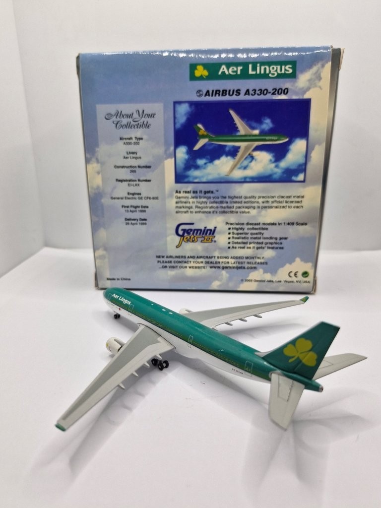 Gemini Jets 1:400 Aer Lingus EI-LAX Airbus A330-200 - Image 4