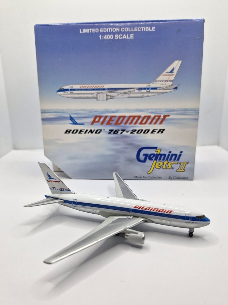 Gemini Jets 1:400 Piedmont Airlines N614P Boeing 767-200