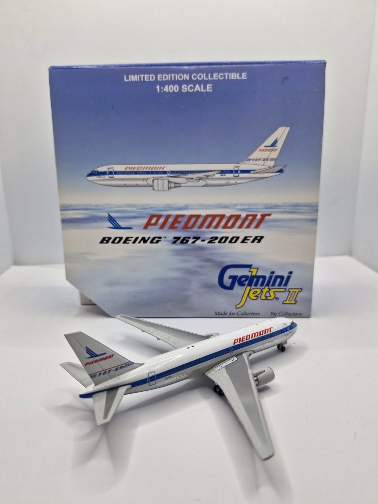 Gemini Jets 1:400 Piedmont Airlines N614P Boeing 767-200 - Image 2