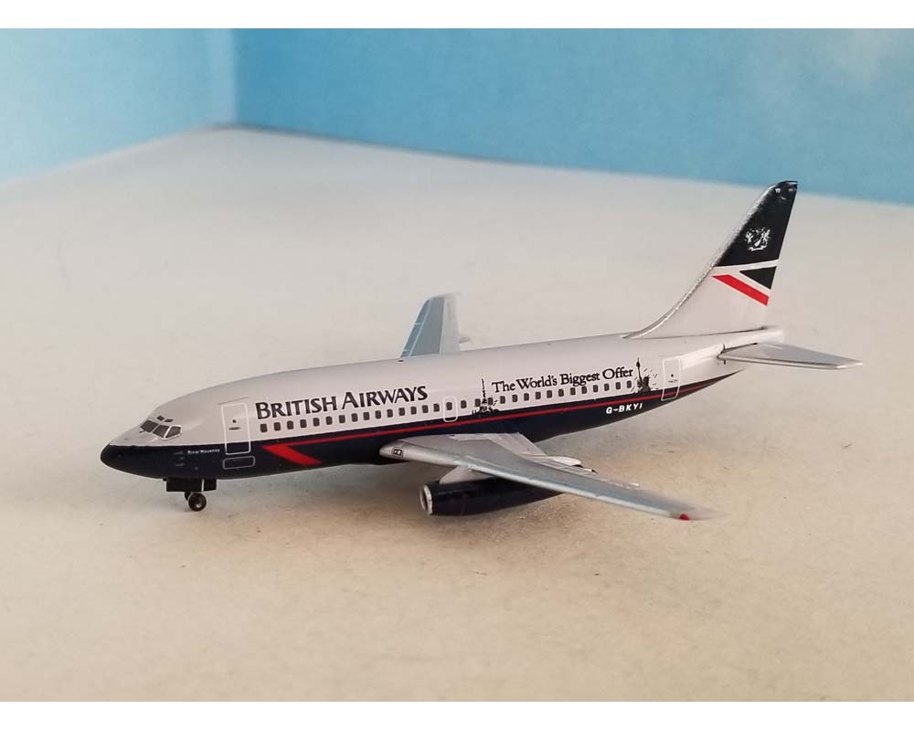 Aeroclassics 1:400 British Airways G-BKYI Boeing 737-200