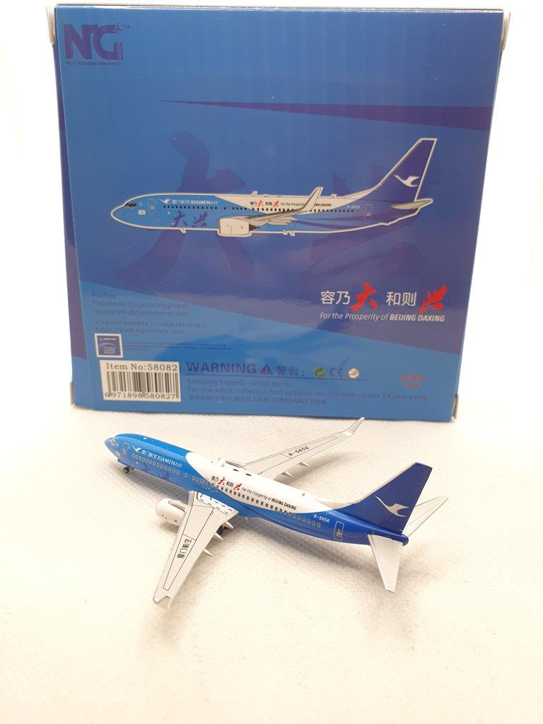 NG Models 1:400 Xiamen Airlines B-5656 Boeing 737-800W - Image 4