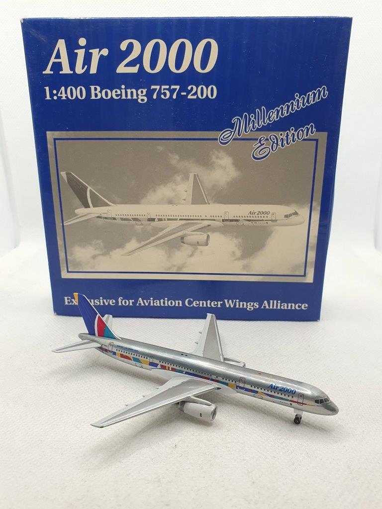 航空機・ヘリコプター Gemini Jets 1/400 Air2000 BOEING 757-200 Gemini Jets 1:400 Air 2000 G-OOOS Boeing 757-200 - Bedfordshire