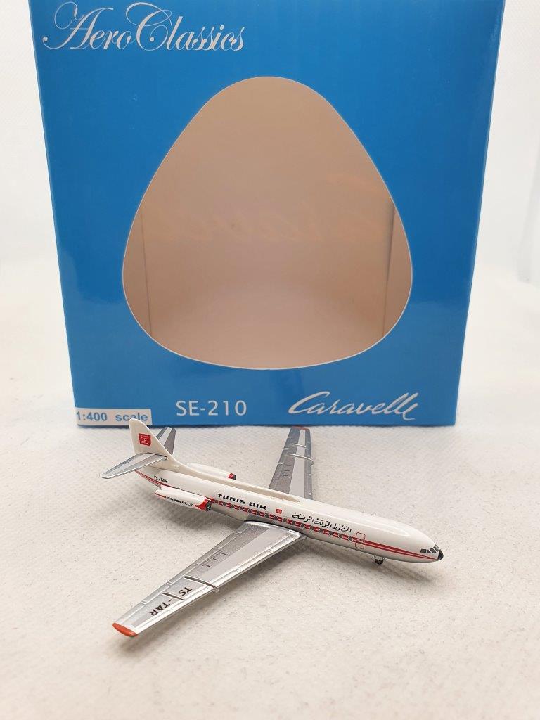 Aeroclassics 1:400 Tunisair TS-TAR SE-210 Caravelle
