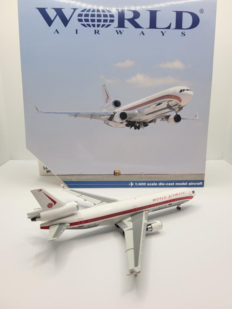 Gemini Jets 1:400 World Airways N803DE McDonnell Douglas MD-11