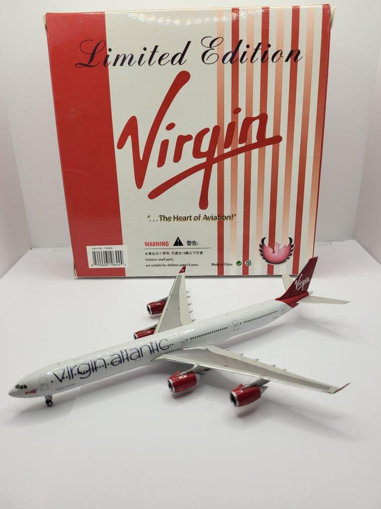 Phoenix 1:400 Virgin Atlantic Airways G-VEIL Airbus A340-600 - Image 3