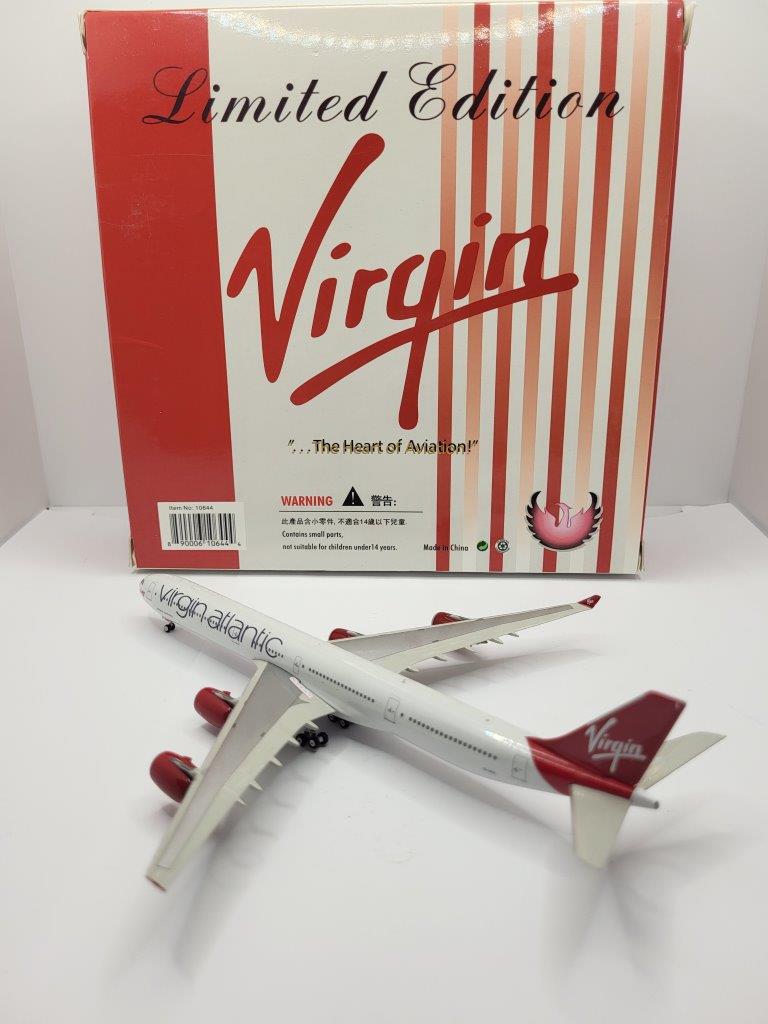 Phoenix 1:400 Virgin Atlantic Airways G-VEIL Airbus A340-600 - Image 4