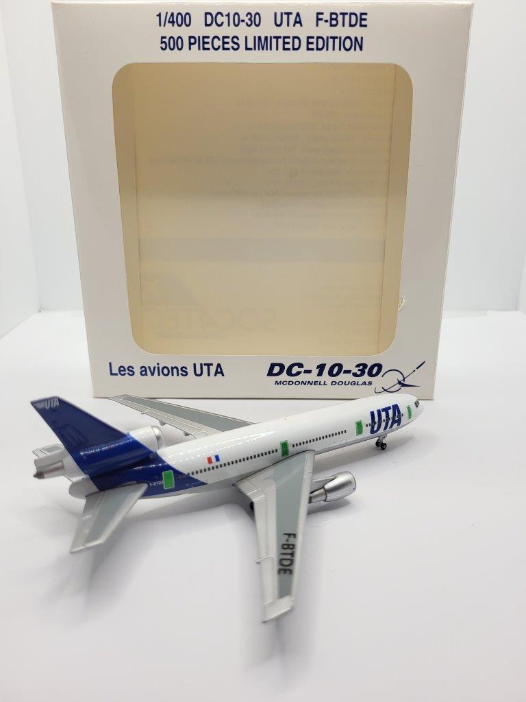 Gemini Jets 1:400 UTA F-BTDE McDonnell Douglas DC10-30
