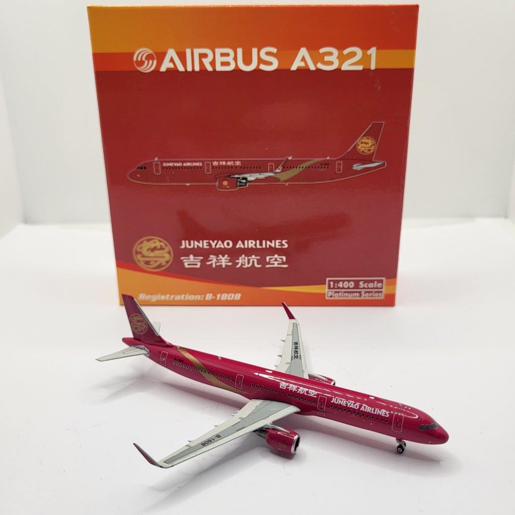 Phoenix 1:400 Juneyao Airlines B-1808 Airbus A321-200 SL