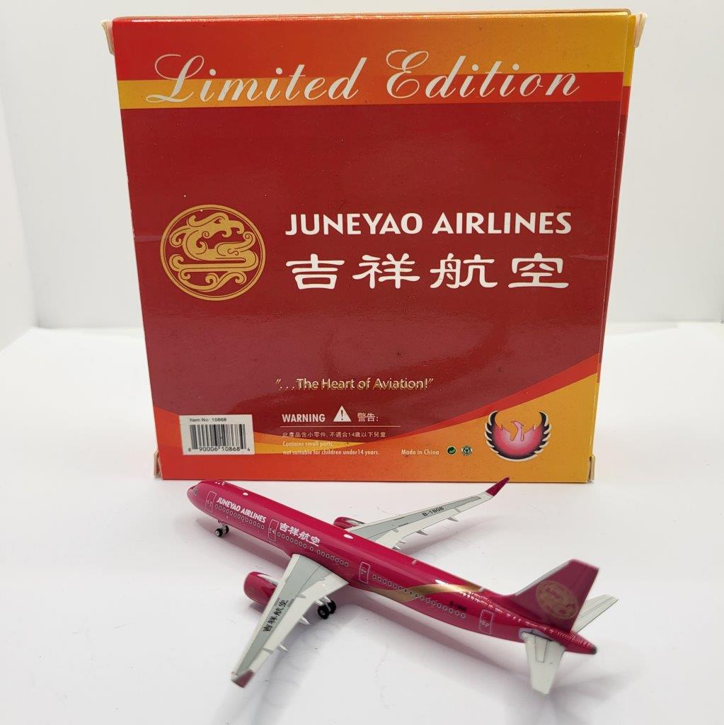 Phoenix 1:400 Juneyao Airlines B-1808 Airbus A321-200 SL - Image 4