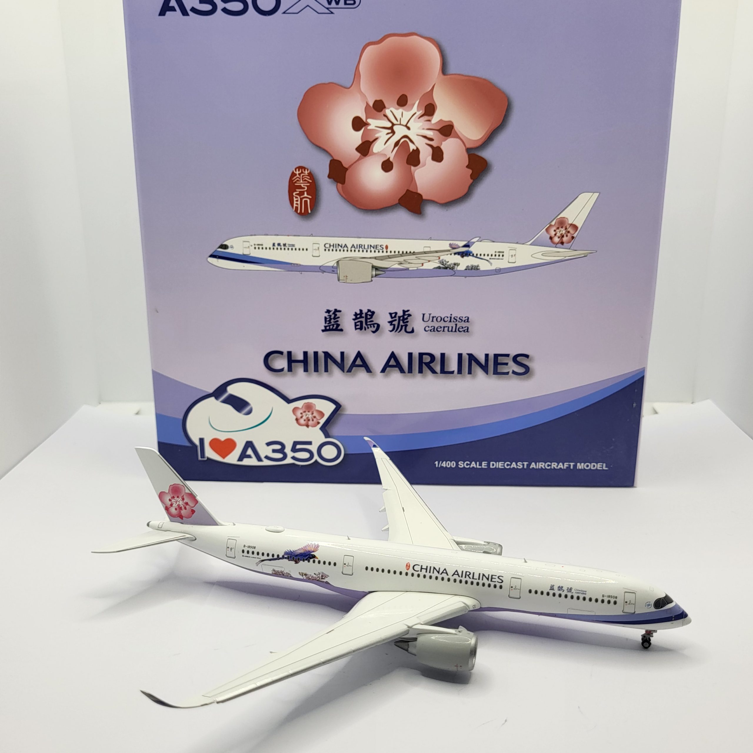 JC Wings 1:400 China Airlines B-18908 Airbus A350-900