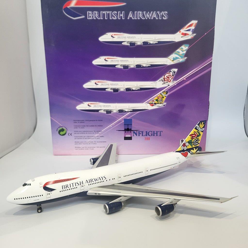 Inflight 200 1:200 British Airways G-BDXG Boeing 747-200