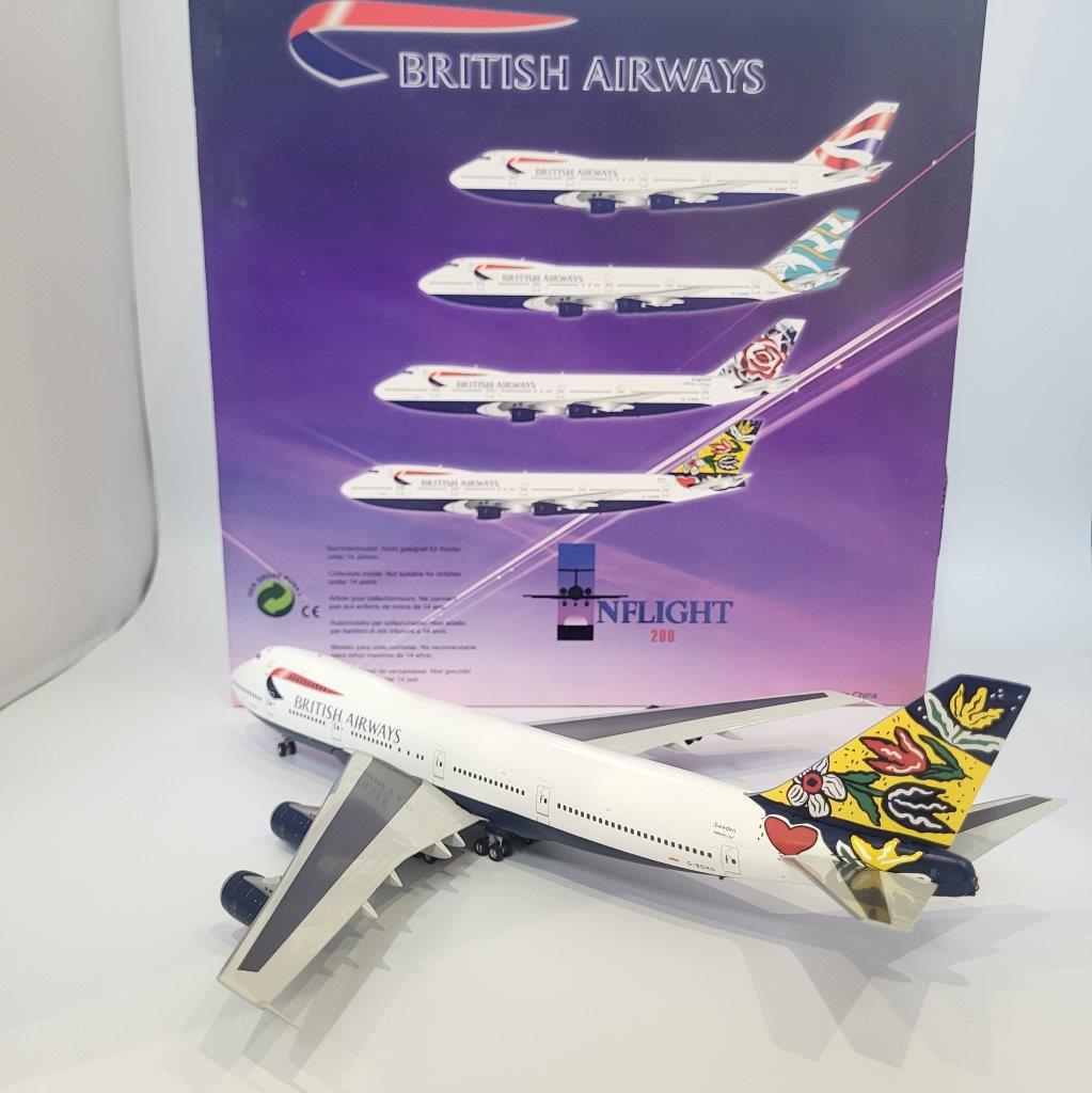 Inflight 200 1:200 British Airways G-BDXG Boeing 747-200