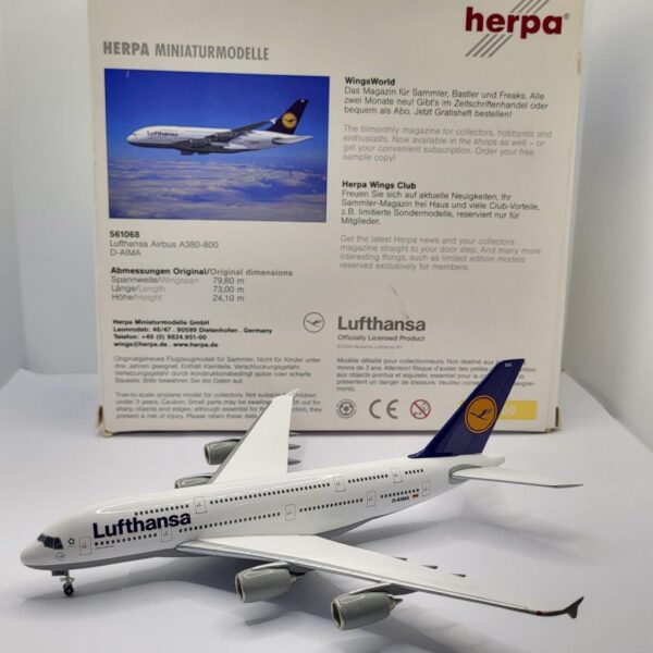 Herpa Lufthansa A330 Fanhansa 1/500 – L'avion Métal Qui Célèbre La Diversité