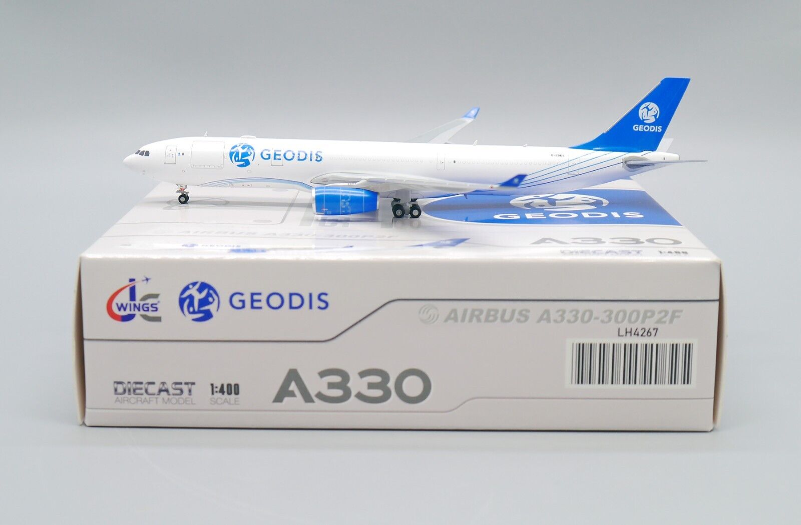 JC Wings 1:400 Titan Airways G-EODS Airbus A330-300F