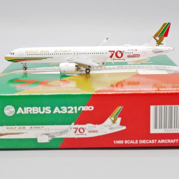JC Wings 1:400 Gulf Air A9C-NB Airbus A321 Neo