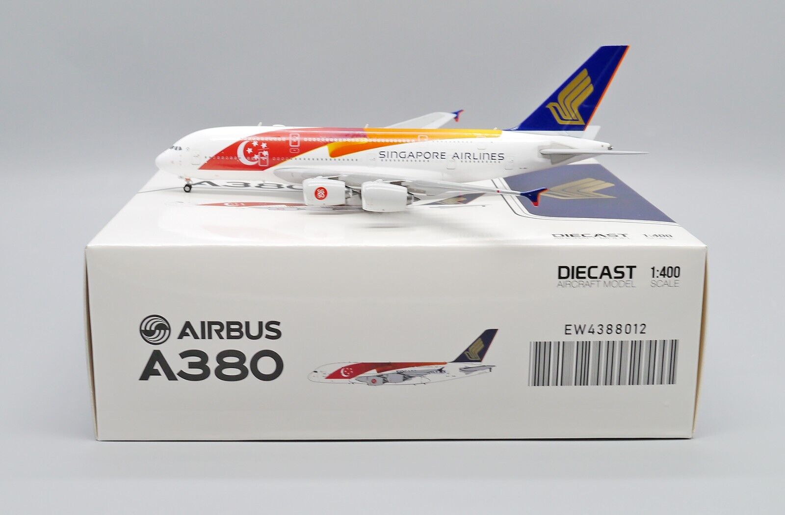 JC Wings 1:400 Singapore Airlines 9V-SKJ Airbus A380-800