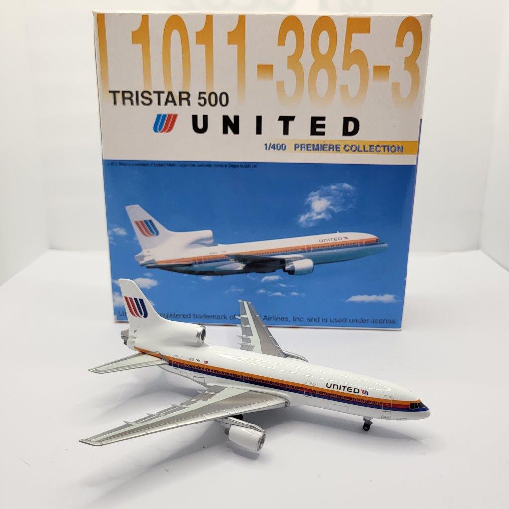 Dragon Wings 1:400 United Airlines N501PA Lockhead Tristar L-1011