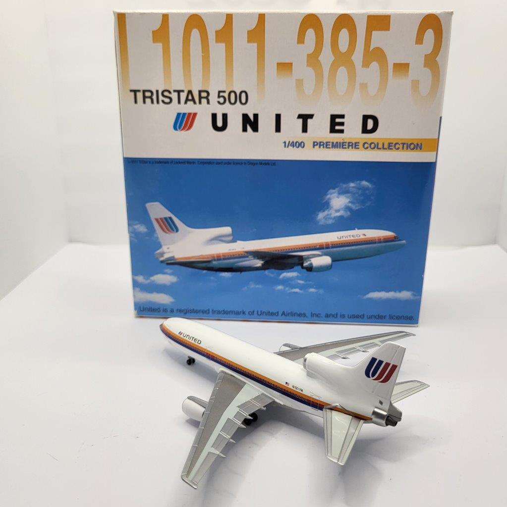 Dragon Wings 1:400 United Airlines N501PA Lockhead Tristar L-1011