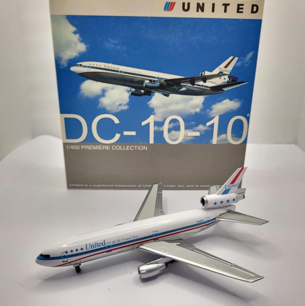 Dragon Wings 1:400 United Airlines N1802U Douglas DC-10-10