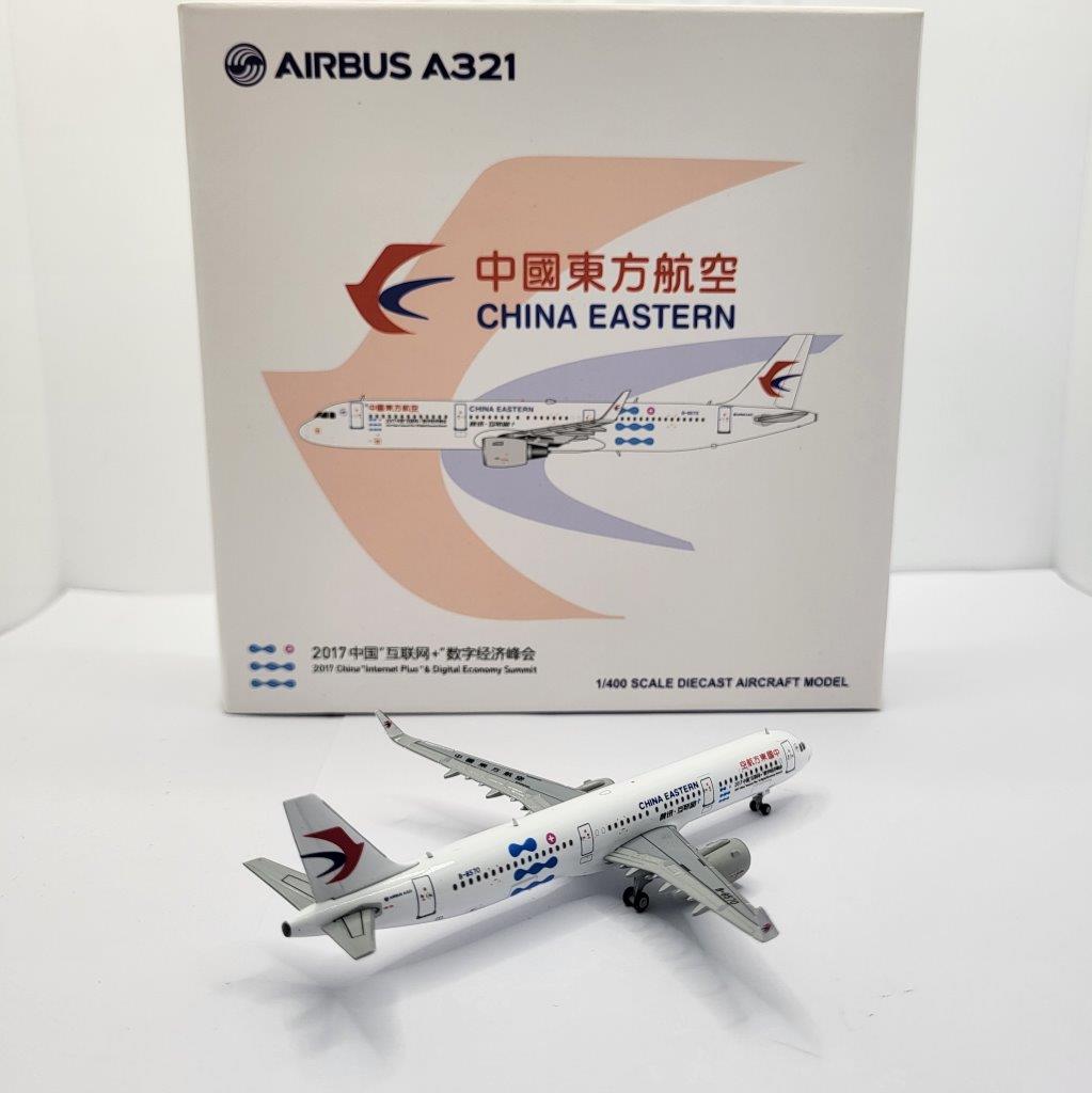 JC Wings 1:400 China Eastern Airlines B-8570 Airbus A321-200 SL - Image 2