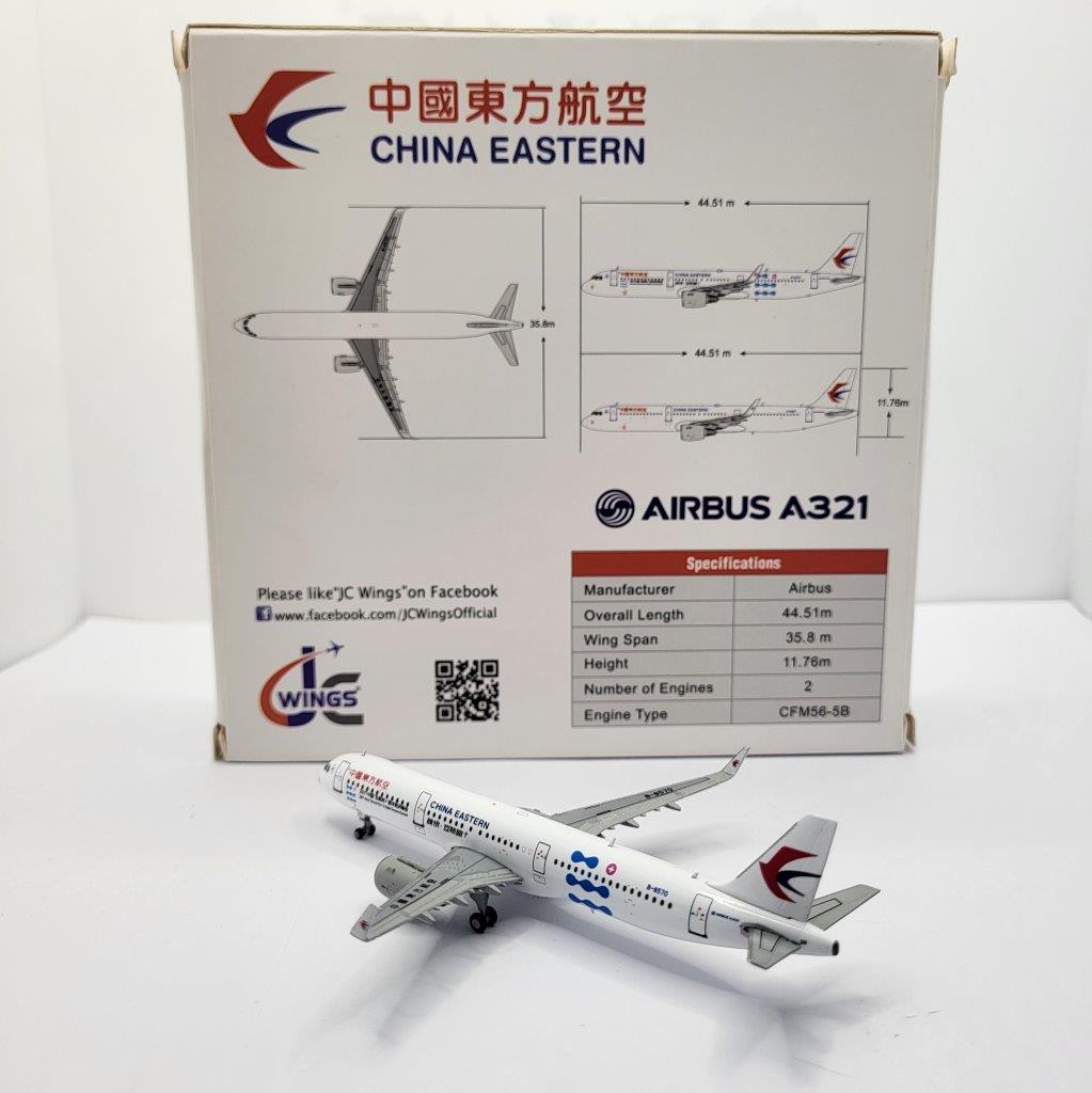 JC Wings 1:400 China Eastern Airlines B-8570 Airbus A321-200 SL - Image 4