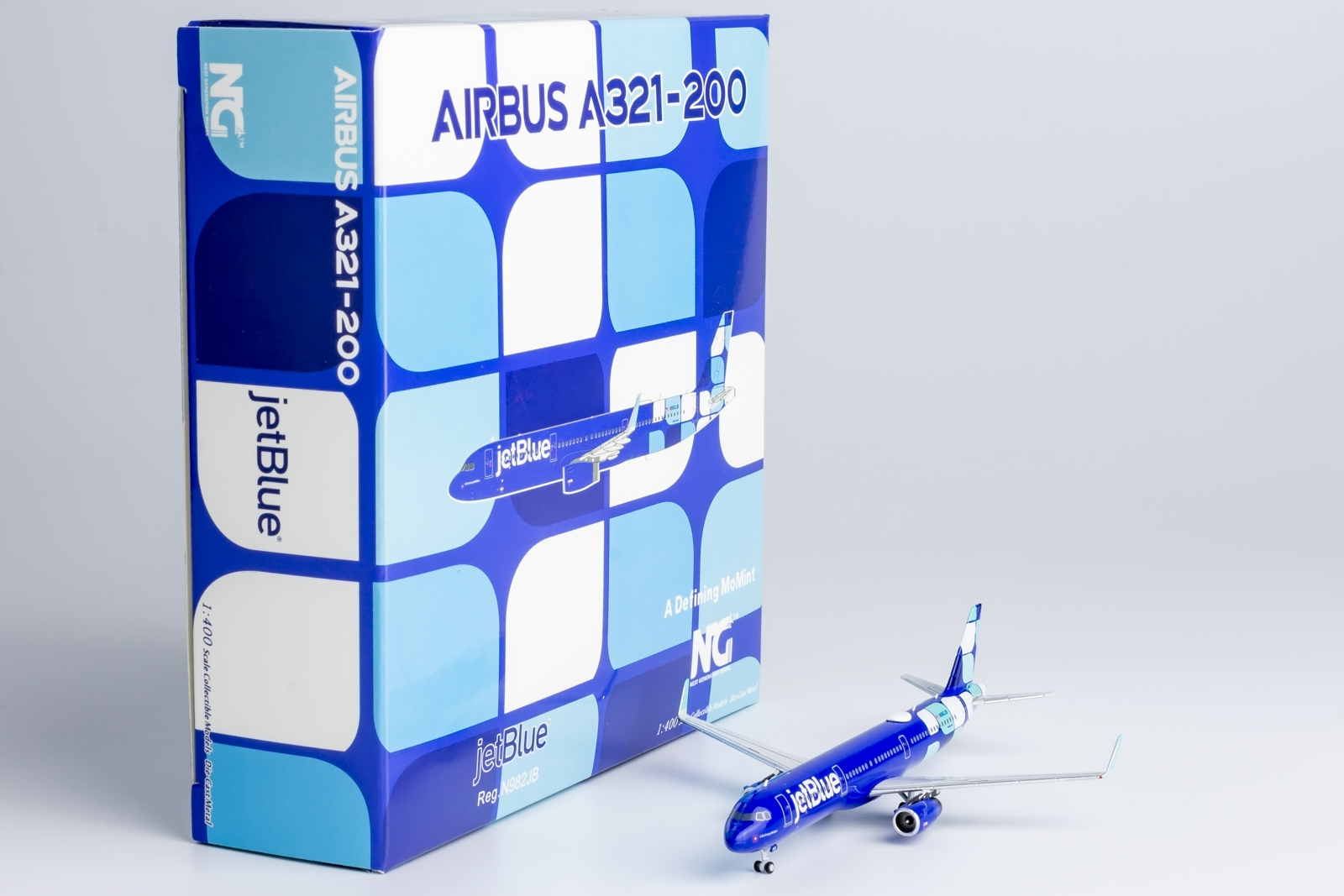 NG Models 1:400 JetBlue Airways N982JB Airbus A321-200 SL